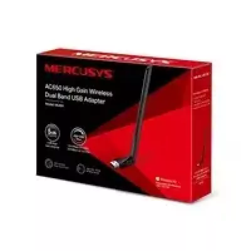 Mercusys AC650 High Gain Wireless Dual Band USB Adapter