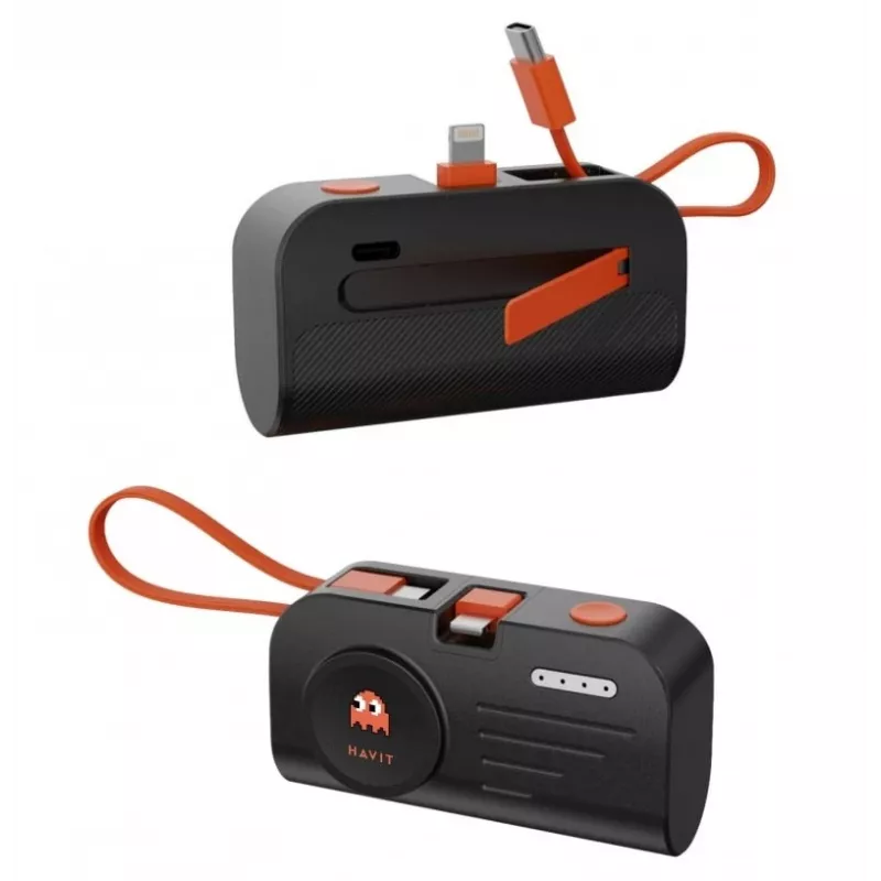 Travel Set Havit STK011 EU Charger Power Bank USB-C Cable Hand Fan