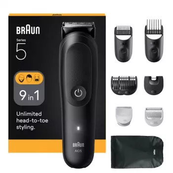 Hair Trimmers Braun AIO5540 Black Lithium-Ion 120 min