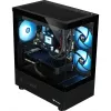 Desktop PC THERMALTAKE FTW A-Line LCS 5060 D5 gaming PC, black/transparent, Windows 11 Home