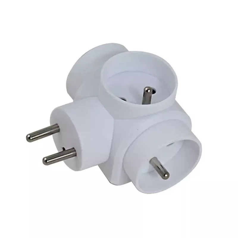 Esperanza ELK302W electrical splitter, 3 sockets, white