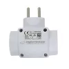 Esperanza ELK302W electrical splitter, 3 sockets, white