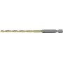 Makita D-14956 HSS TiN metal twist drill bit 1 piece 4.2 mm Total length 95 mm Titanium coated 1/4in