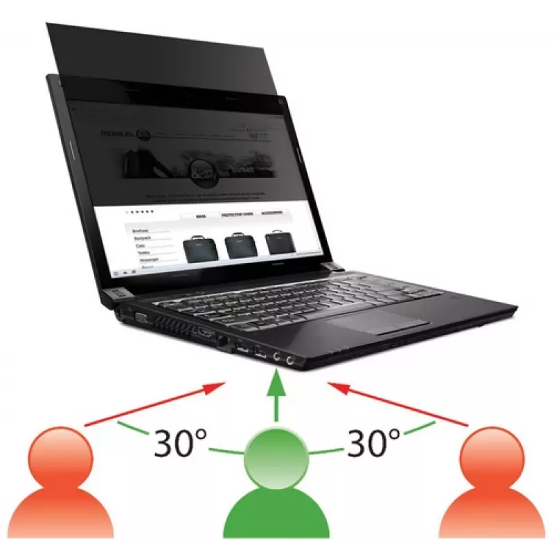 Mobilis Privacy Filter for Notebook - 39,6 cm widescreen (15,6 widescreen)