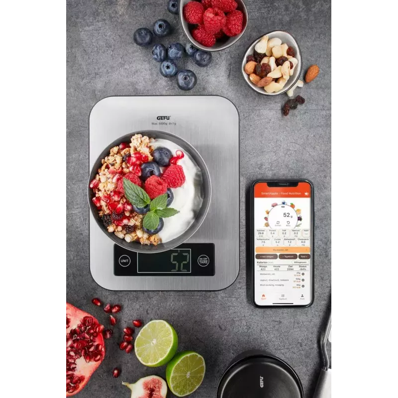 Kitchen Scale GEFU SCORE G-21930 Stainless Steel Electronic