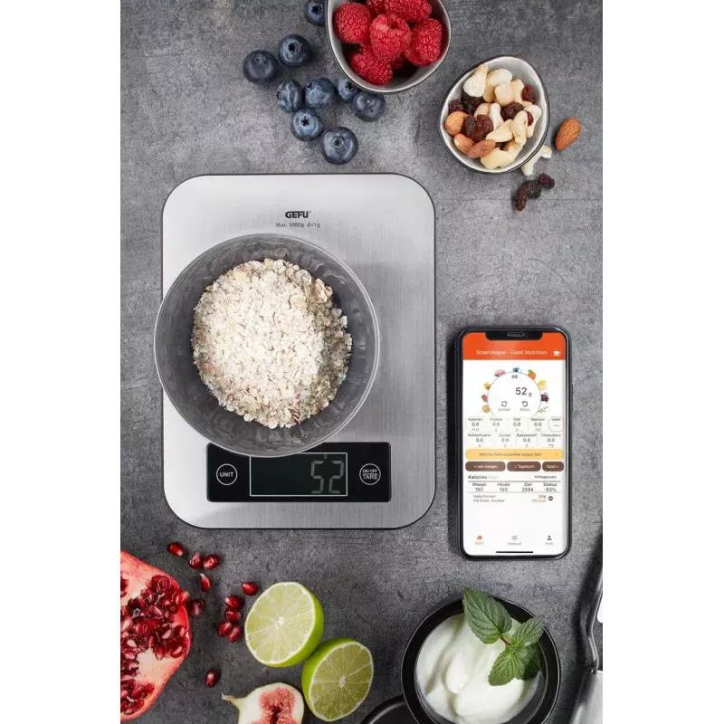 Kitchen Scale GEFU SCORE G-21930 Stainless Steel Electronic