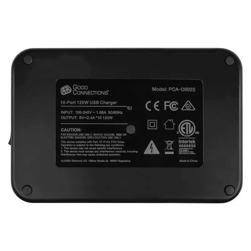Goodconnections PCA-D002S Power Adapter Black