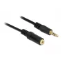 Audio Cable DeLOCK 83766 2m 3.5mm Black