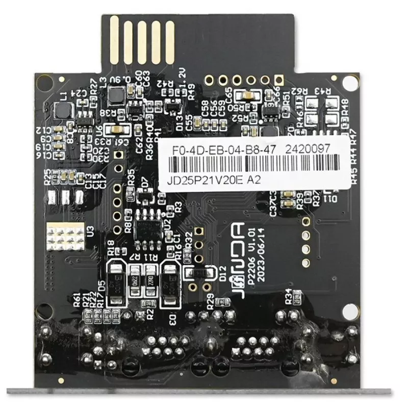 SNMP network management module QOLTEC 50398 for UPS monitoring and control