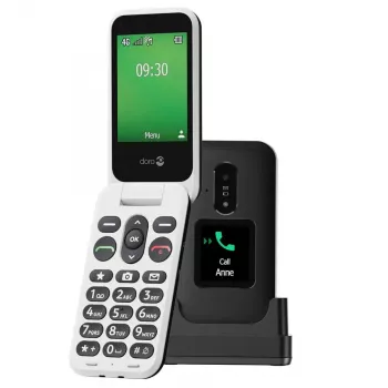 Feature phone Doro Leva E30 2.8 inch 1150 mAh Black White