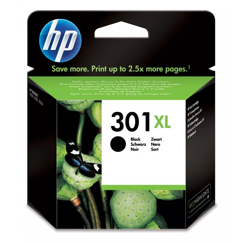 HP 301XL - 8 ml - high Ergiebigkeit - Black