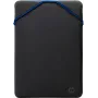HP Reversible Protective 15.6 Sleeve Case Black, Blue (2F1X7AA#000)