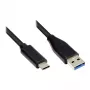 Good Connections GC-M0126 - 0,5 m - USB C - USB A - USB 3.2 Gen 1 (3.1 Gen 1) - 5000 Mbit/s - Black