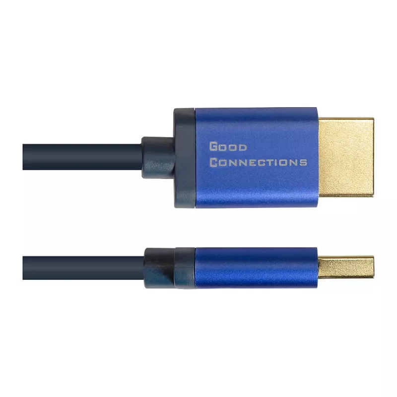 Good Connections 4521-SF010B - 1 m - HDMI Type A (Standard) - HDMI Type A (Standard) - 38,4 Gbit/s - Blue