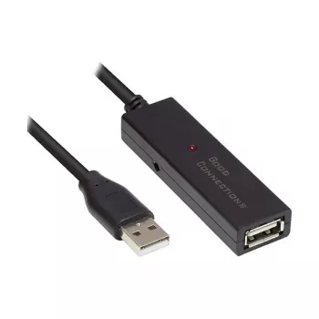 Good Connections GC-M0132 - 10 m - USB A - USB A - USB 2.0 - 480 Mbit/s - Black