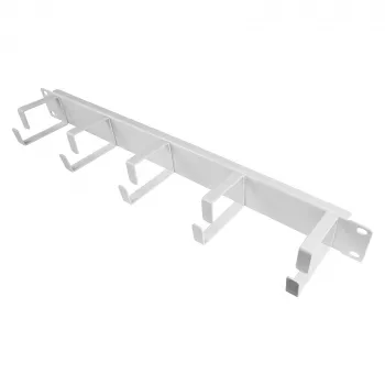 GC N0156 - 48,30cm (19) Cable Management Panel, 5 Bracket, 1 HE, White (GC-N0156)