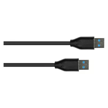 Good Connections 2831-AA010S - 1 m - USB A - USB A - USB 3.2 Gen 2 (3.1 Gen 2) - 10000 Mbit/s - Black