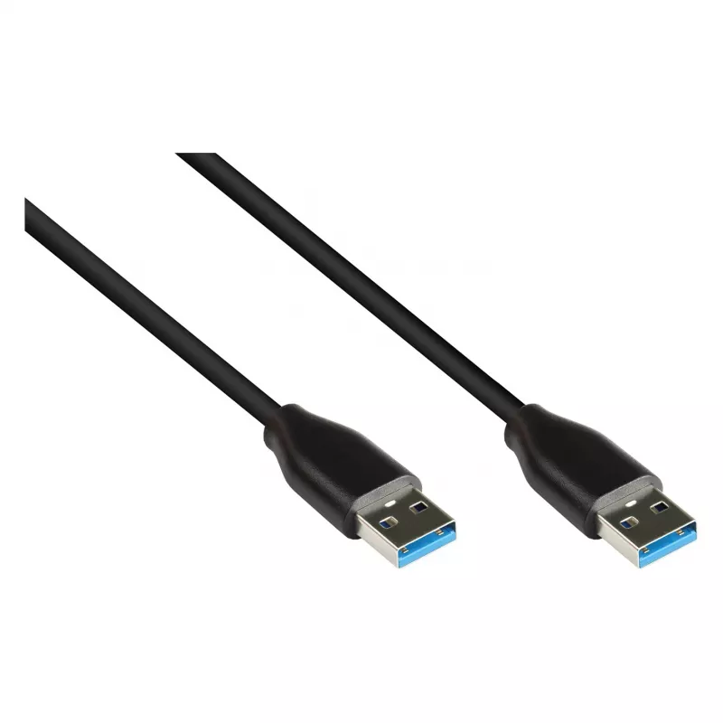 Good Connections 2831-AA010S - 1 m - USB A - USB A - USB 3.2 Gen 2 (3.1 Gen 2) - 10000 Mbit/s - Black