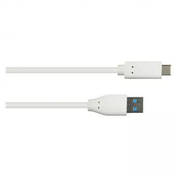 Good Connections 2831-AC010W - 1 m - USB A - USB C - USB 3.2 Gen 2 (3.1 Gen 2) - 10000 Mbit/s - White