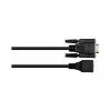 Good Connections GC 4945-MF - Adapter Cable RJ45 Socket> D-Sub 9-Pol. Plug black 0.1 - Network - 0,1 m
