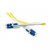 Alcasa LW-U9005LC. Cable Length: 0,5 m, Fibre Type: OS2, Connector 1: 2x LC, Connector 2: 2x LC, Core Diameter: 9 µm (LW-U9005LC)