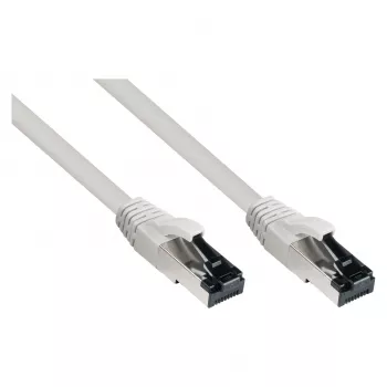 RNS Patch Cable Cat. 8.1, S/FTP, PiMF, Halogen-Free (LSZH), CU, AWG26, 2000MHz, 40Gbit/s, Grey, 3m, G (8080L-030)