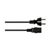 Netzkabel Schutzkontakt-Stecker Typ E+F (CEE 7/7, gerade) an C13 (gerade), schwarz, 1,00 mmÂ², 5 m, G (P0030-S050)