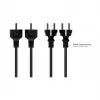Netzkabel Schutzkontakt-Stecker Typ E+F (CEE 7/7, gerade) an C13 (gerade), schwarz, 1,00 mmÂ², 5 m, G (P0030-S050)