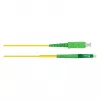 Alcasa LW-S902LASA Fibre Optic Cable 2 m LC/APC SC/APC FTTH G.652D Yellow (LW-S902LASA)