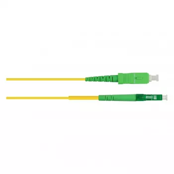 Alcasa LW-S902LASA Fibre Optic Cable 2 m LC/APC SC/APC FTTH G.652D Yellow (LW-S902LASA)