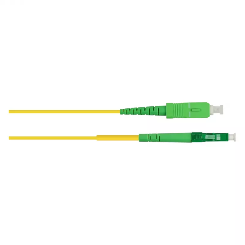 Alcasa LW-S902LASA Fibre Optic Cable 2 m LC/APC SC/APC FTTH G.652D Yellow (LW-S902LASA)