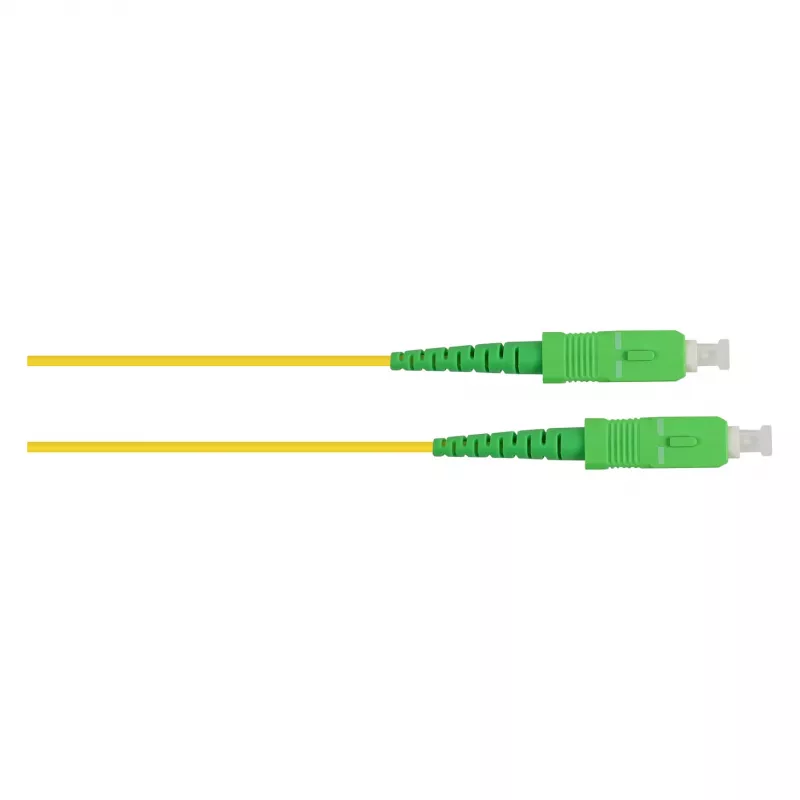 Alcasa LW-S905LASA Fibre Optic Cable 5 m LC/APC SC/APC FTTH G.652D Yellow (LW-S905LASA)