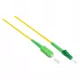 Patch Cable LWL Simplex OS2 (Singlemode, 9/125) LC (APC) / SC (APC), LSZH, 10m, Good Connections (LW-S910LASA)