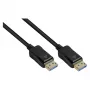 DisplayPort 2.0 Cable, 54 Gbit/s, UHBR 13.5, 4K @240Hz / 8K @60Hz, copper conductor, black, 1m, Good C (DP20-010)