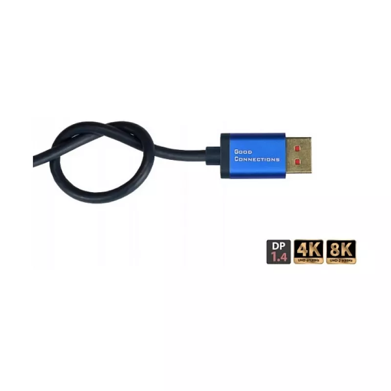 Alcasa SmartFLEX Cable - 5 m - DisplayPort - DisplayPort - Male - Male - 7680 x 4320 Pixel (4814-SF050B)