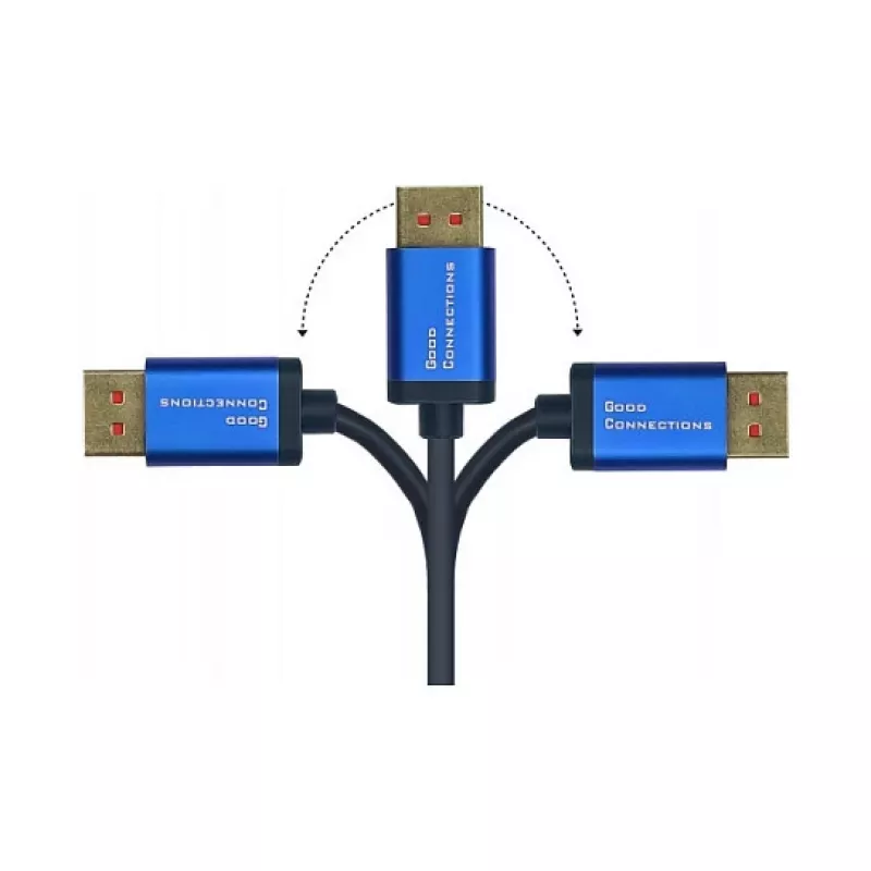 Alcasa SmartFLEX Cable - 5 m - DisplayPort - DisplayPort - Male - Male - 7680 x 4320 Pixel (4814-SF050B)