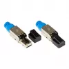 Good Connections RJ45 Plug Cat. 8.1 tool-less feldkonfektionierbar STP Shielded Metal - Cable - Network