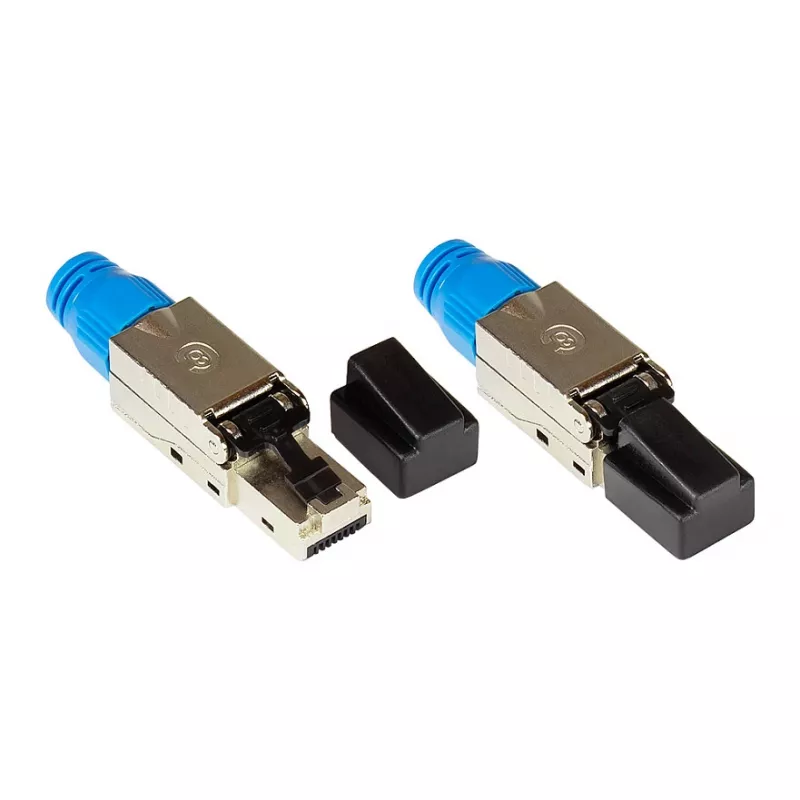 Good Connections RJ45 Plug Cat. 8.1 tool-less feldkonfektionierbar STP Shielded Metal - Cable - Network