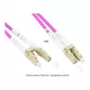 Alcasa LW-P820LC4 Fibre Optic Cable 20 m LC/UPC OM4 Cappuccino - Violet - White (LW-P820LC4)