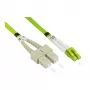Alcasa LW-802LS5 Fibre Optic Cable 2 m LSZH OM5 2x LC 2x SC Green (LW-802LS5)