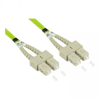 Alcasa LW-801SC5 Fibre Optic Cable 1 m LSZH OM5 SC Green (LW-801SC5)