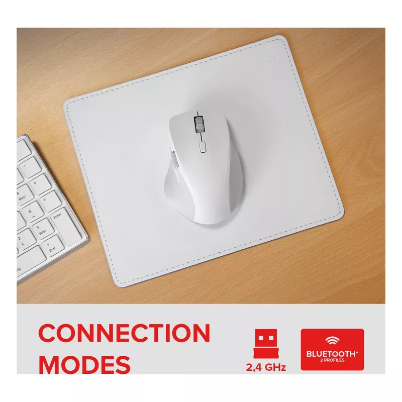 Mouse Speedlink LIBERA Rechargeable Wireless Bluetooth Silent White
