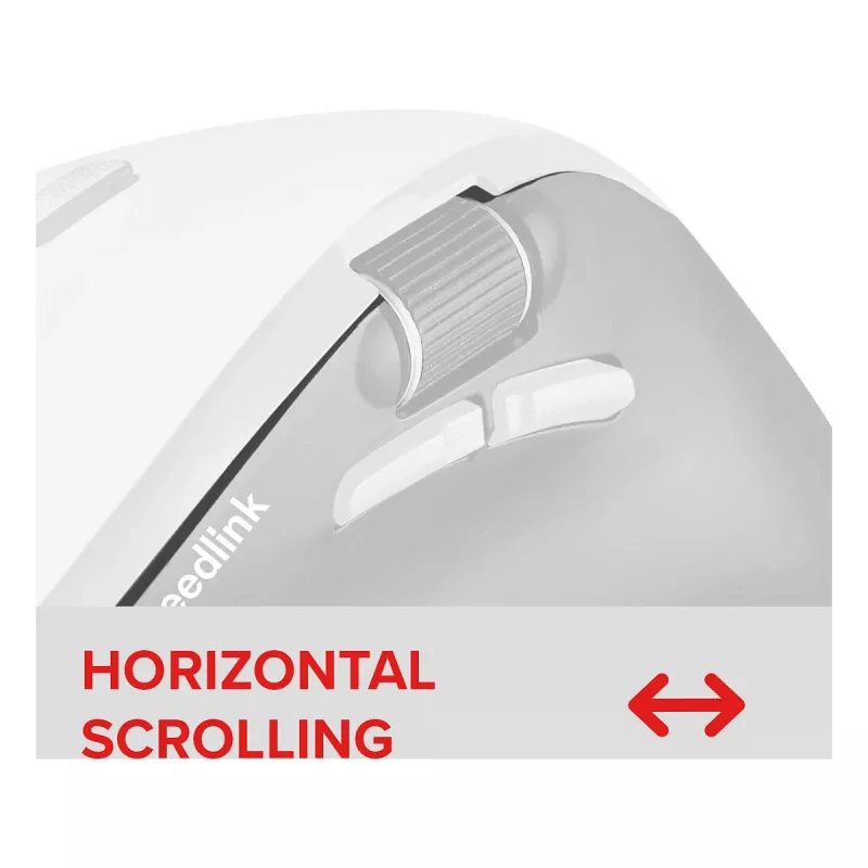 Mouse Speedlink LIBERA Rechargeable Wireless Bluetooth Silent White