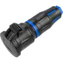 Bachmann BM0017351 Safety contact coupling, professional CEE7/3, rubber