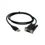 USB - RS-232 Cable EXSYS EX-1301-2F 1.8m Black