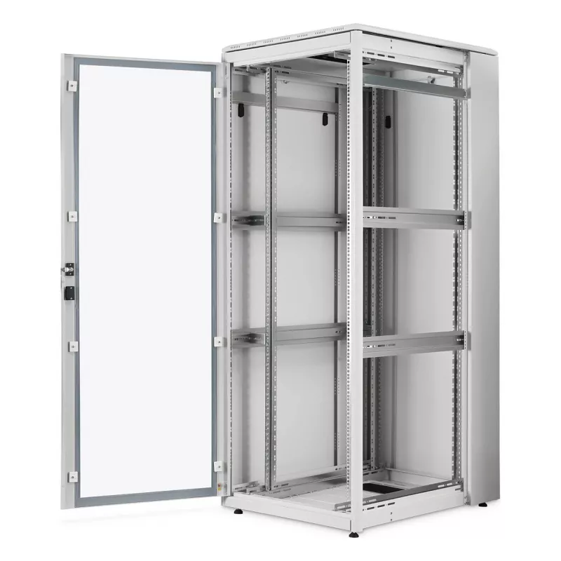 Network cabinet DIGITUS Unique Light series freestanding rack 42U 800x1000 mm, 800 kg, IP20, grey