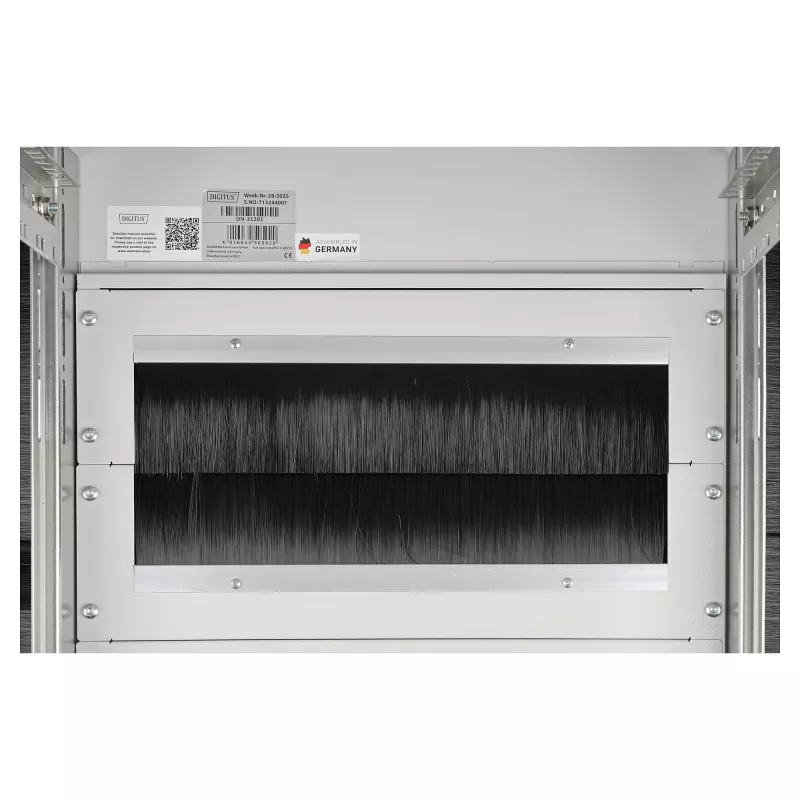 Network cabinet DIGITUS Unique Light series freestanding rack 42U 800x1000 mm, 800 kg, IP20, grey