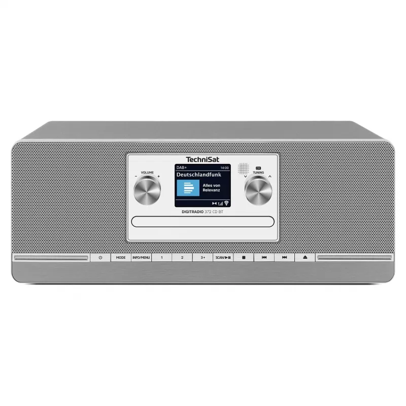 TechniSat DIGITRADIO 372 CD BT Kitchen Analog & digital Anthracite, Silver