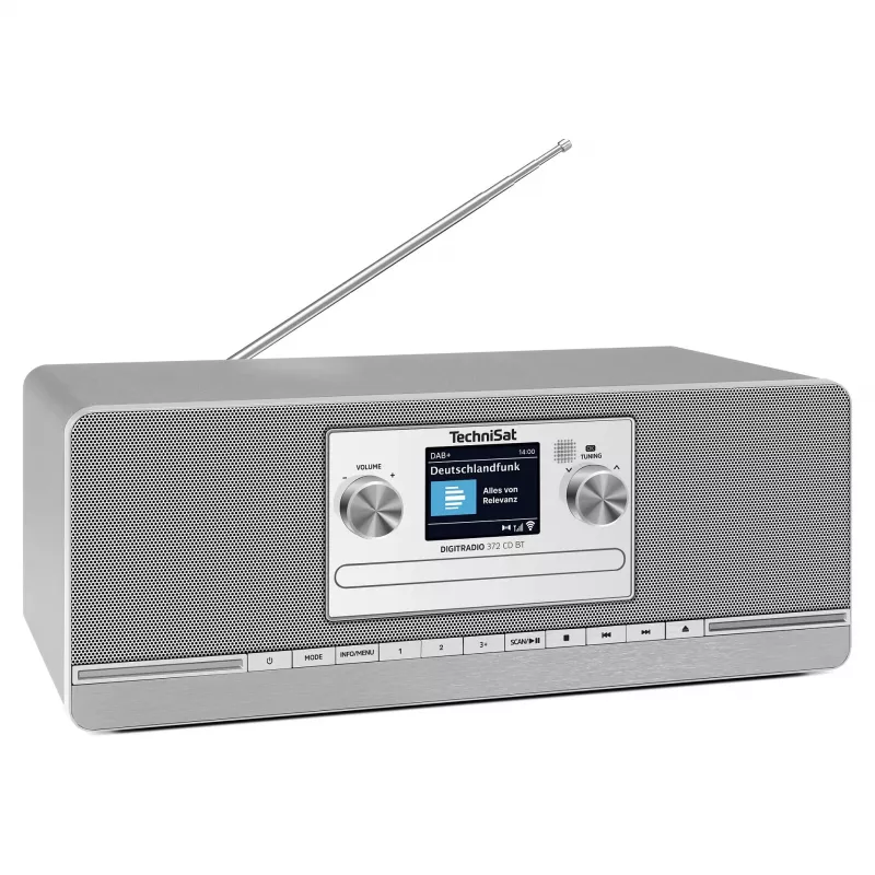 TechniSat DIGITRADIO 372 CD BT Kitchen Analog & digital Anthracite, Silver