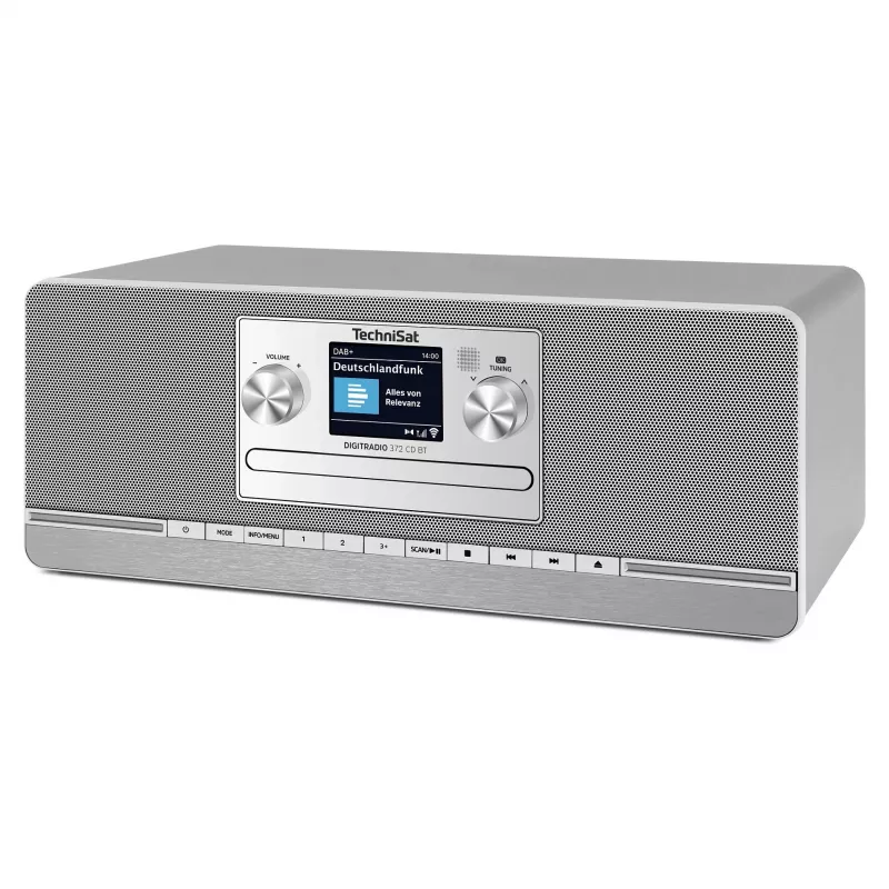 TechniSat DIGITRADIO 372 CD BT Kitchen Analog & digital Anthracite, Silver